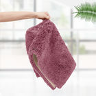 OEKO-TEX 17x24 Quick Drying Chenille Bath Rug 100% Polyester Soft Fluffy